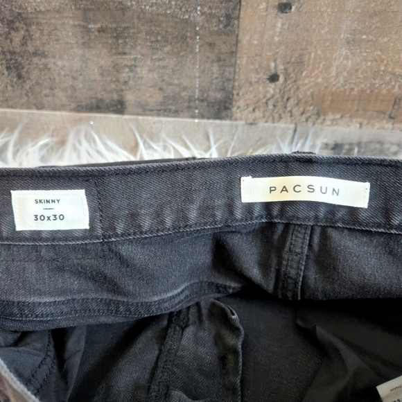 New PacSun Skinny Active Stretch Jeans Sz 30x30 - Picture 8 of 10